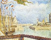 Georges Seurat Port en Bessin, Sunday china oil painting reproduction